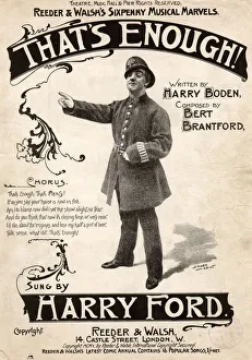 That's Enough!, by Harry Boden and Bert Brantford That's Enough!, by Harry Boden and Bert Brantford