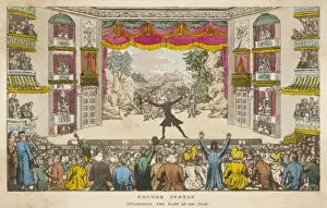 Print of Drury Lane Theatre, 1820