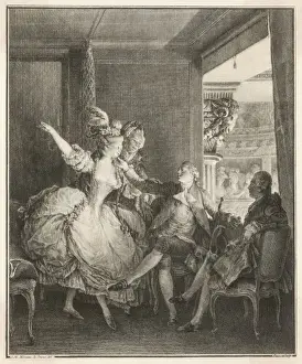 18th Century Theatre Prints: Theatre Going 18th Cent