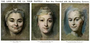The theft of the La Tour Pastels from St. Quentin, Dec 1918 The theft of the La Tour Pastels from St. Quentin, Dec 1918