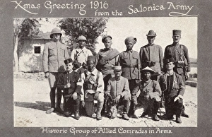 Thessaloniki, Greece - Allied troops in 1916 Thessaloniki, Greece - Allied troops in 1916