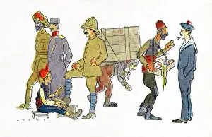Thessaloniki - Street Traders and Foreign Military Personnel Thessaloniki - Street Traders and Foreign Military Personnel