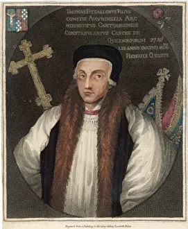 English Clergyman History Prints: Thomas Arundel