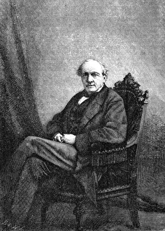 Thomas Brassey Print - 19th Century Engineering Contractor