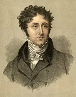 Thomas Campbell Scottish Poet Print 1777-1844