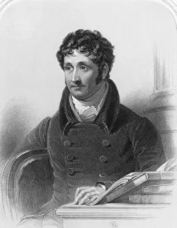 Prints of THOMAS CAMPBELL Scottish poet Date: 1777 - 1844 Thomas Campbell Prints: Thomas Campbell Scottish Poet Print, 1777-1844