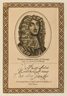 17th Century Statesman Prints: Thomas Earl Danby