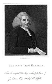 Prints of THOMAS HARMER English independent churchman minister at Wattisfield, Suffolk Date: 1714 - 1788 Wattisfield Prints: Thomas Harmer Print, 1714-1788