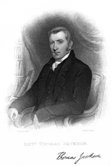 Thomas Jackson Print - 1783-1873 Wesleyan Methodist Leader
