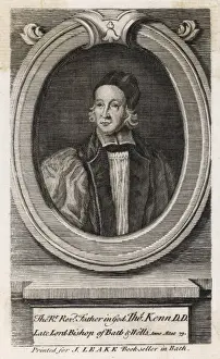 18th Century Clergyman Prints: Thomas Ken / Leake
