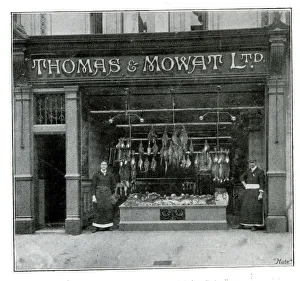 Thomas and Mowat, Fish and Poultry, High Street, Southampton Thomas and Mowat, Fish and Poultry, High Street, Southampton