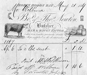Money Prints: Thomas Newton, Butcher Print by Thomas Gainsborough