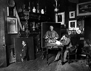 Thomas Oldham Barlow Print, 1884