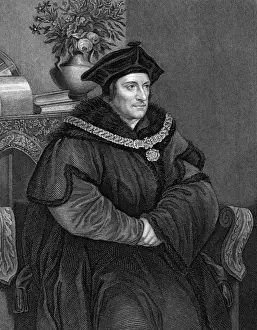English Statesman Art Prints: Thomas More / Ryall