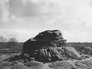 Norse Mythology Prints: Thors Stone Print, Merseyside England circa BC