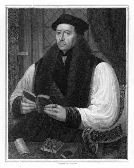 Archbishop Thomas Cranmer Print