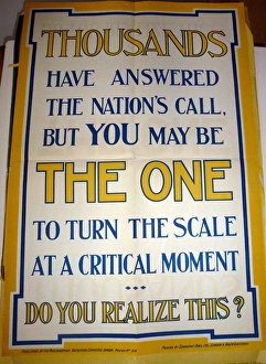 Thousands have Answered the Nations Call Thousands have Answered the Nations Call