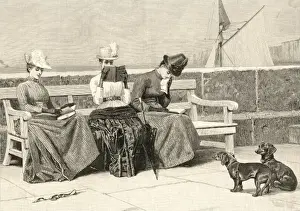 19th Century History Prints: The Three-Decker Novel