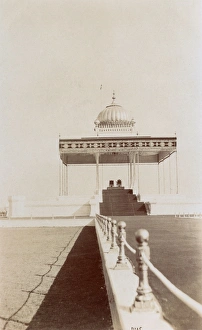 Thrones in pavilion, Coronation Durbar, Delhi, India Thrones in pavilion, Coronation Durbar, Delhi, India