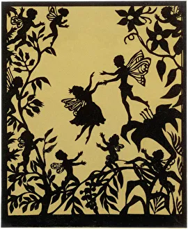 Thumbelina flies off with her Fairy Prince Thumbelina flies off with her Fairy Prince