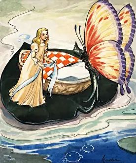 Classic Fairy Tale Prints Online Prints: Thumbelisa