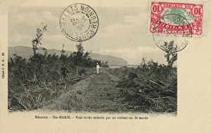 Tide damage, Sainte-Marie - Island of Reunion - Indian Ocean Tide damage, Sainte-Marie - Island of Reunion - Indian Ocean