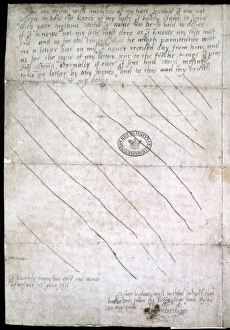 The Tide Letter from Princess Elizabeth to Queen Mary I The Tide Letter from Princess Elizabeth to Queen Mary I