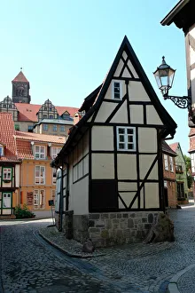 Timber-framed house, Quedlinburg, Germany Timber-framed house, Quedlinburg, Germany