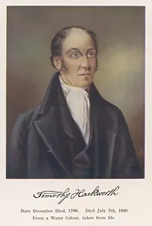 Industrial Revolution Figures Prints: Timothy Hackworth / Young