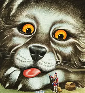 Classic Children's Book Art Prints: The Tinder Box