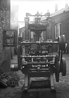 Tipstitcher Machine Print, Battersbys Hatworks, 1902