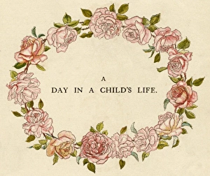 Title page design, A Day in a Childs Life Title page design, A Day in a Childs Life