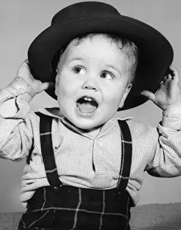 Children's Clothing History Prints: Toddler in a hat