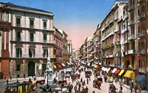 Via Toledo (Via Roma), Naples, Italy Via Toledo (Via Roma), Naples, Italy
