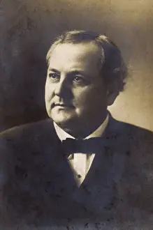 Prints of Tom Loftin Johnson (1854-1911), American industrialist and Democrat politician, US Representative (1891-1895) and Mayor of Cleveland, Ohio (1901-1909). Date: circa 1905 Industrialist Prints: Tom L Johnson Print, circa 1905