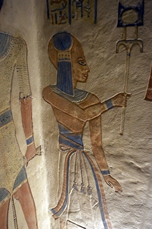 Tomb of Amen Khopshef. Young servant. Valley of the Queens Tomb of Amen Khopshef. Young servant. Valley of the Queens
