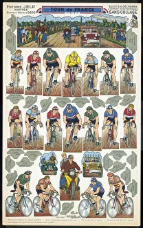 Tour De France Cutout