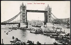Iconic London Landmarks Photo Prints: Tower Bridge / Opening 94