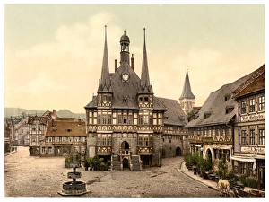 The town hall, Wernigerode, Hartz, Germany The town hall, Wernigerode, Hartz, Germany