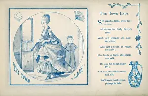 Victorian Woman Portrait Prints: The Town Lady