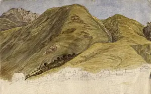 Scouting History Images Prints: Town in a valley