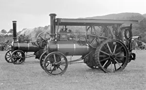 Vintage Traction Engine Prints: Traction engines