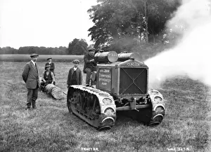 Early 20th Century Farming Prints: Tractor