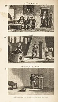 Trades in Regency England: Ale-house, silk mill Trades in Regency England: Ale-house, silk mill