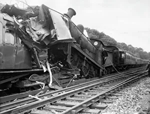Train collision, Maze Hill Station, SE London Train collision, Maze Hill Station, SE London