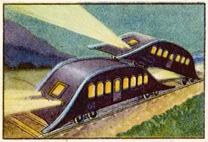 Rail Transport History Prints: Train-Passing Project