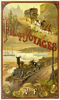 Steam Locomotive Image Prints: Train V Diligence