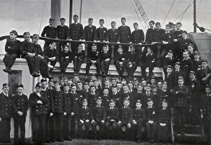Training Ship HMS Conway - Group of Cadets Training Ship HMS Conway - Group of Cadets