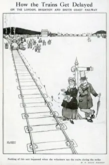 Delays on the London, Brighton and South Coast Railway