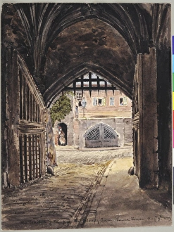 The Traitors Gate from the Bloody Tower, London The Traitors Gate from the Bloody Tower, London